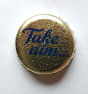 Take aim, Wells & Young's Brewery